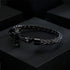 Armband mit Kreuz herren schwarz uniqal